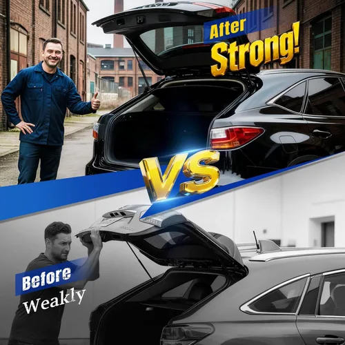 Vista 3 de ARANA Puntales de maletero Hatchback para Scion TC 2005-2010, 4597 amortiguadores de escotilla trasera, soporte de elevación para modelos Scion tC