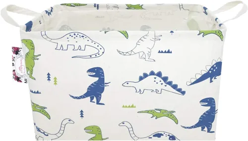 Vista 65 de Cesta de almacenamiento para niños y niñas, cesta de regalo, estante de libros vacío, rectangular, decoración de habitación de animales