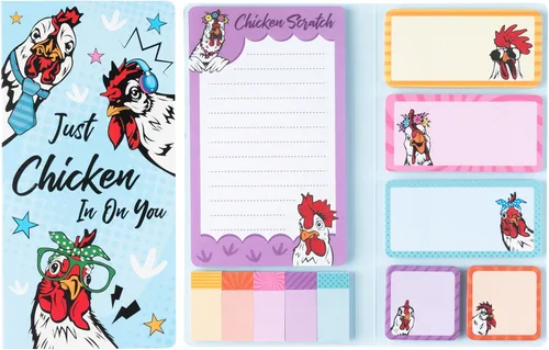 Vista 15 de B1ykin Juego de Notas Adhesivas Lindas - Bloc de Notas Autoadhesivas A+ Amazing Teacher, 550 Hojas de Páginas de Memo para Escritura, Bloc de Notas
