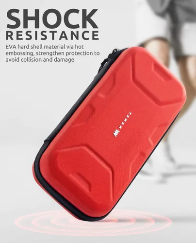 Vista 4 de Mumba Funda de transporte para Nintendo Switch OLED y Nintendo Switch, Versión Plus Bolsa de transporte de viaje protectora portátil