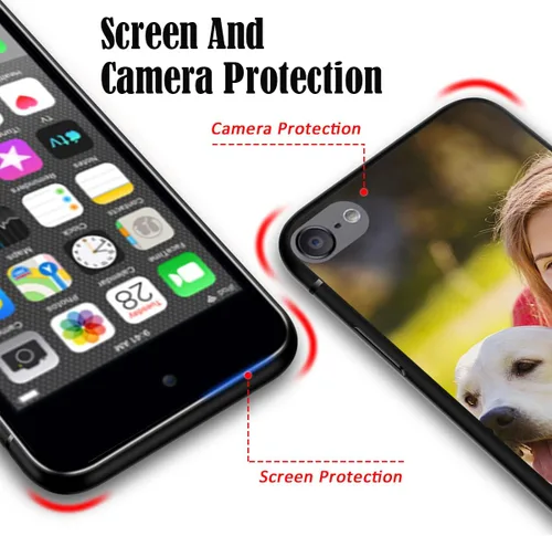 Vista 6 de Funda personalizada para iPod touch de 5ª / 6ª / 7ª generación con nombre de foto y texto - Táctil personalizado de 7ª / 6ª / 5ª / 5ª