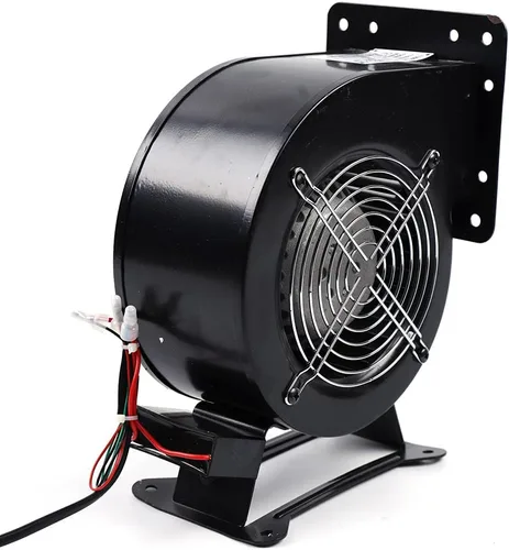 Vista 3 de Ventilador centrífugo, extractor de cocina de 110 V 120 W, ventilador de caldera de horno de madera, 1.10A 2600r/min 196CFM (120W)