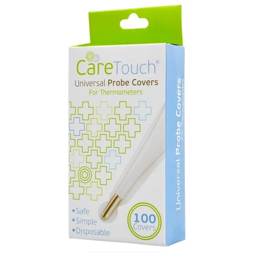 Care Touch CTPC100 - Cubiertas de sonda universales desechables, forma (paquete de 100)