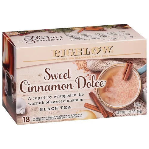 Vista 48 de Bigelow American Breakfast Black Tea, cajas de 20 sobres (paquete de 6), té negro con cafeína, 120 bolsas de té en total
