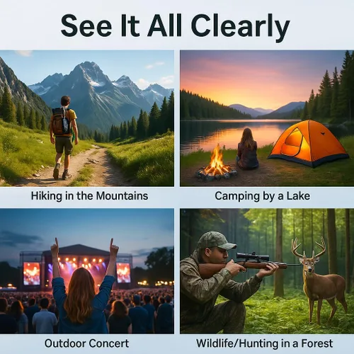 Vista 4 de BARSKA Binoculares de zoom porro inverso de Colorado