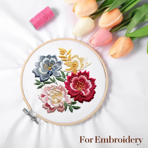 Vista 6 de DIVINA VITAE Tela de algodón blanco de 1 yarda, 59 pulgadas de ancho, tela acolchada, 100% muselina de algodón, peso medio, 5.8 onzas, paño