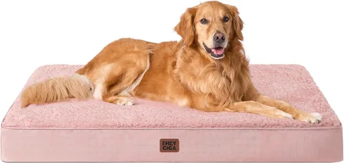 Vista 41 de EHEYCIGA Camas ortopédicas para perros, cama para perros con funda extraíble lavable, todos los tamaños de perros