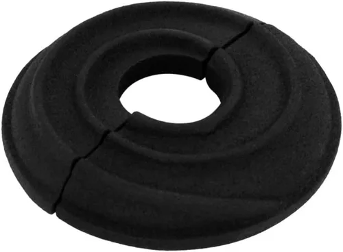 Vista 28 de Renovators Supply Manufacturing Placa de Escudo de Aluminio 3.13" DE Escutcheon 1" IPS Brida de Radiador Negra