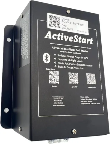 Vista 2 de SoftStart - Arrancador suave con cable de 30 amperios para casas rodantes y autocaravanas. ¡Corre hasta 2 CA en tu caravana de 30 amperios y hazlo