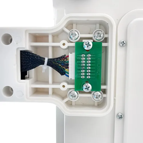 Vista 7 de Escala de cálculo de precios 66lb/30kg Digital Comercial Alimentos Carne Pesaje Balanza electrónica con 4 pantallas LCD Impresora térmica con un