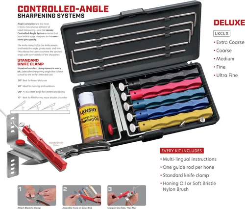 Vista 2 de Sistema de afilado de 5 piedras de Lansky
