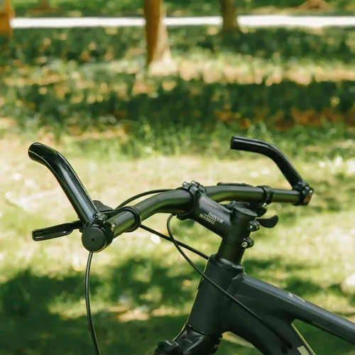 Vista 5 de Thinvik Acoples de Manillar para Bicicleta de Aluminio MTB, Extensión de Manillar para Bicicleta, Negro