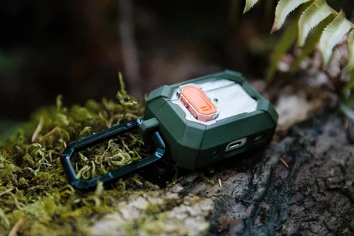 Vista 2 de URBAN ARMOR GEAR UAG - Funda diseñada para AirPods Pro de 2ª generación con plasma de bloqueo, carcasa rígida resistente de grado militar