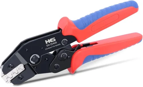 Vista 7 de HKS - Herramienta de compresión para terminales Delphi APTIV de AWG 28-18 (0.1-1mm²), Metri-Pack 150/280/630, APEX 2.8 y AMP Superseal 1.5 - SN-11BO