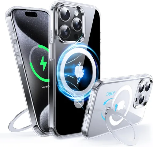 Vista 78 de [NO.1 Magnético] Funda para iPhone X (10)/Xs con carga inalámbrica MagSafe [mate translúcido] [antihuellas] [prueba de caídas de grado militar]