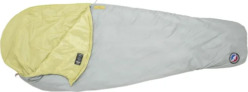 Vista 2 de Big Agnes, V Notch UL Saco de dormir: 40F sintético, gris/palma, cremallera larga/izquierda