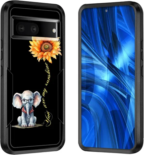 Vista 133 de Funda para Pixel 7A, [probada contra caídas de grado militar] Funda protectora resistente a prueba de golpes para Google Pixel 7A de 6.1 pulgadas