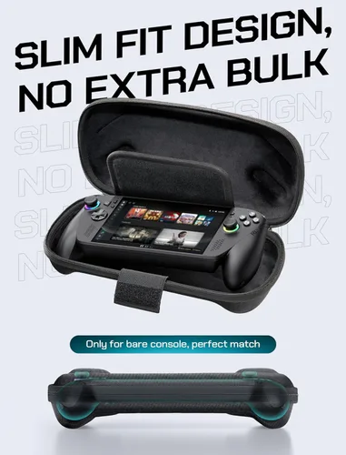 Vista 3 de JSAUX Funda de transporte para ROG Xbox Ally / ROG Xbox Ally X (2025), carcasa protectora compacta de carcasa rígida, accesorios de almacenamiento