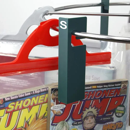 Vista 2 de Monaco Divisores de pestañas de indexación colgantes con letras (10)