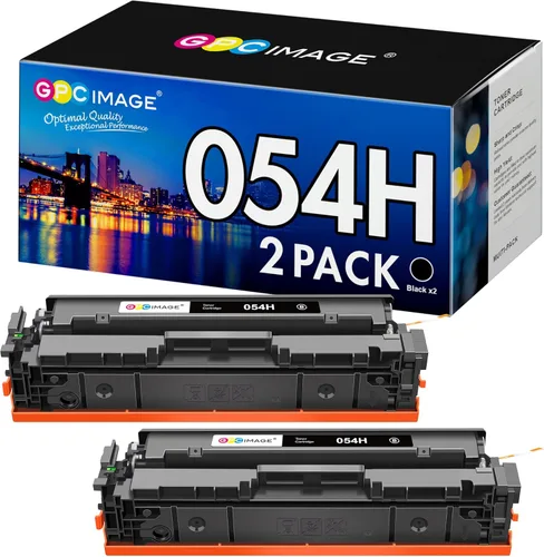 GPC Image Cartucho de tóner de repuesto compatible para Canon 054H 054 CRG-054 para usar con Canon Color ImageCLASS MF644Cdw MF642Cdw LBP622Cdw