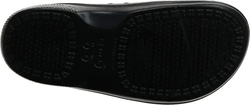 Vista 10 de Crocs Zuecos unisex para hombre y mujer en el reloj zapatos de trabajo antideslizantes Negro