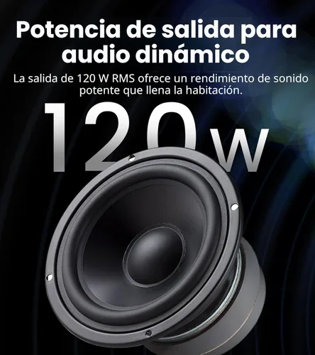 Vista 4 de Altavoces de estantería Edifier R2000DB Active Negro (Piano Black)
