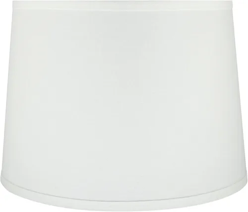 Vista 3 de Aspen Creative 32317 - Pantalla de lámpara de construcción de araña con forma de imperio de transición en color blanco, 14 pulgadas de ancho