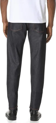 Vista 2 de Naked & Famous Denim Jeans Easy Guy Laid Back Fit para hombre en orillo elástico de 11 onzas