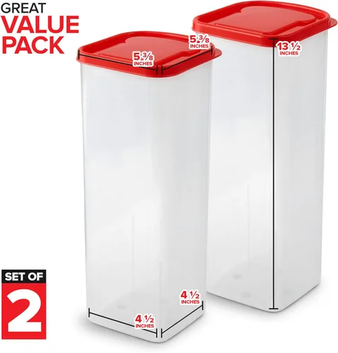 Vista 2 de Stock Your Home Paquete de 2 panes para pan, contenedor de almacenamiento de pan fresco, protector de pan transparente para sándwiches, soporte