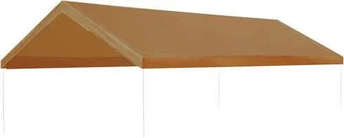 Vista 9 de Strong Camel Cubierta de techo de repuesto para exteriores de 10 x 20 pulgadas (10 x 20 pies, color blanco)