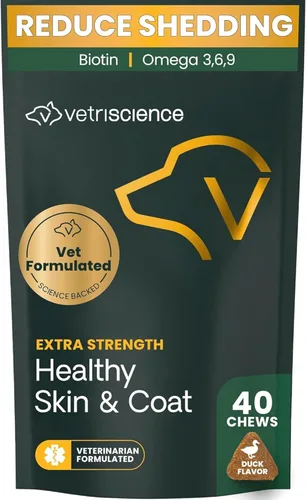 Vista 11 de VetriScience Golosinas para Control de Bolas de Pelo, Remedio Suave para Bolas de Pelo para Gatos, Suplemento de Omega-3 y Fibra, Apoyo a