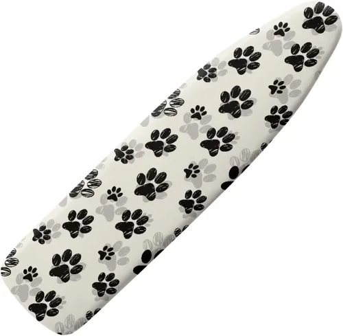 Vista 24 de Funda para tabla de planchar con diseño de estrella de mar de playa, resistente a los abrasadores, extra ancha, cubierta para tabla de planchar