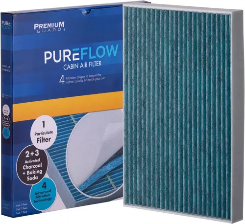 Vista 9 de Filtro de aire de cabina PureFlow HEPA PC5623HX Compatible con Chevrolet Corvette 2008-2019, Cadillac XLR 2004-2009
