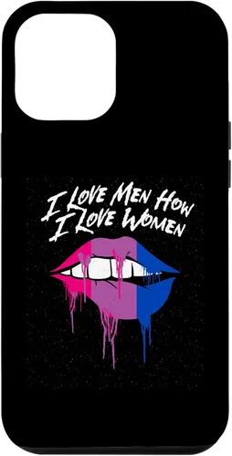 Vista 6 de iPhone 15 I Love Men How I Love Women Bisexual LGBTQ Bi Pride Gay Case