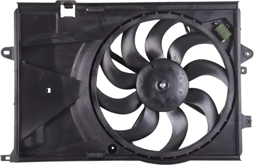 Vista 17 de TYG OE - Conjunto de ventilador de refrigeración de repuesto para Audi A4 Cabrio 2003-2009, 2005-2008 A4 Sedán/Wagon GEN 3, 2002-2005 GEN2 2 pines