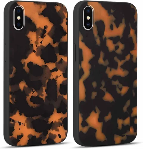 Vista 76 de Paquete de 2 fundas de teléfono con bonito estampado de guepardo para iPhone 7/8/SE 2020 / SE 2022 de 4.7 pulgadas, diseño de leopardo de lujo