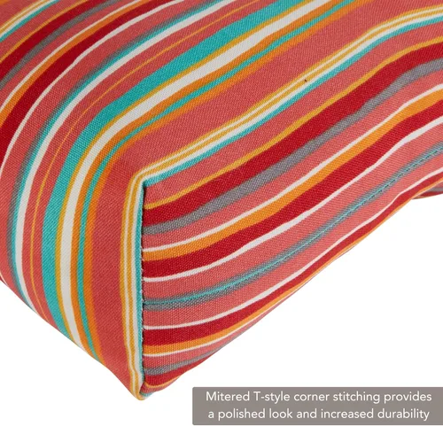 Vista 108 de Greendale Home Fashions Aloha - Cojín para silla de respaldo alto para exteriores de 44 x 22 pulgadas