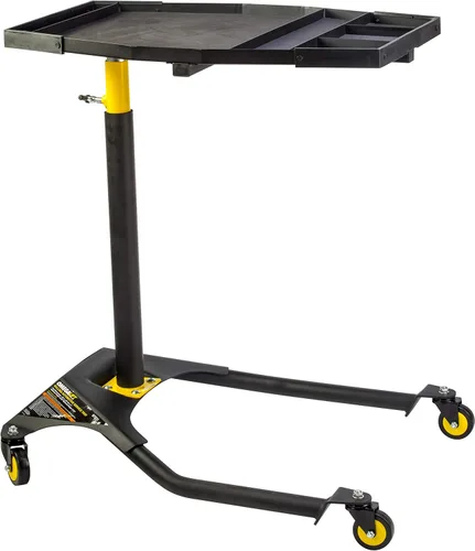 Vista 7 de 97531 - Bandeja de servicio automotriz rodante, 1 paquete, color negro