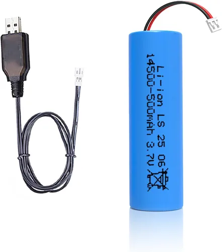 Vista 41 de Batería recargable de iones de litio de 3.7 V 5200 mAh, baterías de iones de litio de 3.7 voltios sin conector, paquete de batería recargable 18650