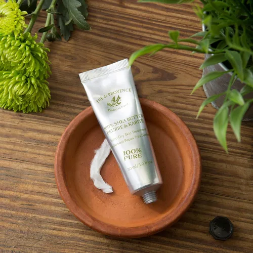 Vista 3 de Pre de Provence Beurre De Karité Colección Hidratante, Manteca De Karité Enriquecida Nutritiva, Manteca De Karité Pura, 35 ML, Sin Perfume