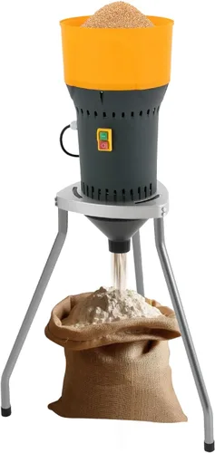 Vista 6 de YIYIBYUS Molinillo de grano de 110 V, molinillo eléctrico de maíz, molinillo de cereales secos para granos secos/deshidratados, especias, arroz