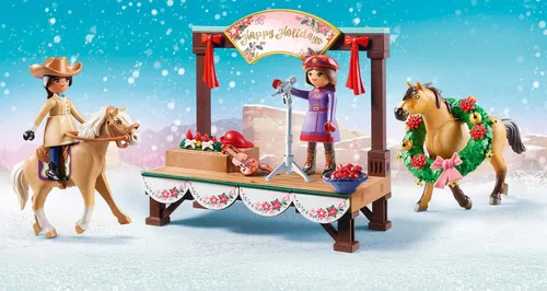 Vista 2 de Playmobil DreamWorks Spirit Concierto Navideño