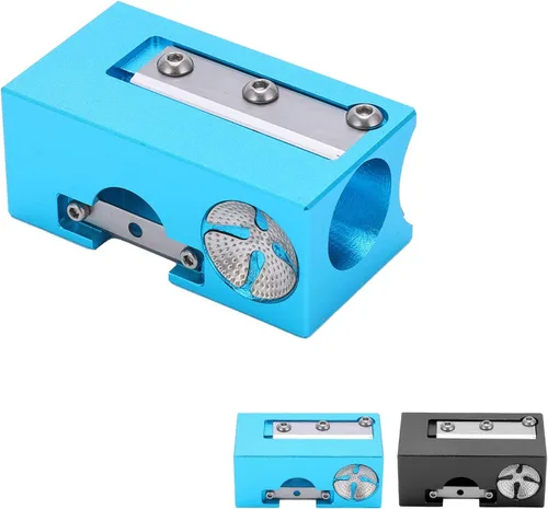 Vista 8 de BestYiJo 8-in-1 Aluminium Pool Cue Tip Shaper, Billiard Pool Stick Tip Repair Tool, pool cue tips replacement kit for Shaping Cue Tips, pool cue