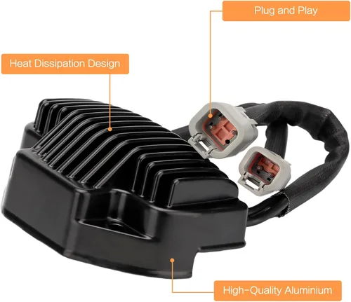 Vista 5 de 74631-06 Regulador de Voltaje Alternador Rectificador Compatible con Harley Davidson Dyna Super Glide Custom Wide Glide Low Rider Street Bob