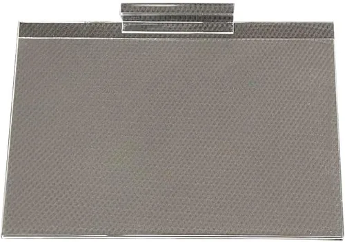Vista 3 de 4 piezas de acrílico soporte de letrero Slatwall 11-1/8 x 7-1/4 horizontal para montaje en pared