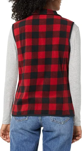 Vista 2 de Tienda Essentials - Chaleco de vellón polar suave, sin mangas y de corte clásico para mujer (disponible en tallas extragrandes)