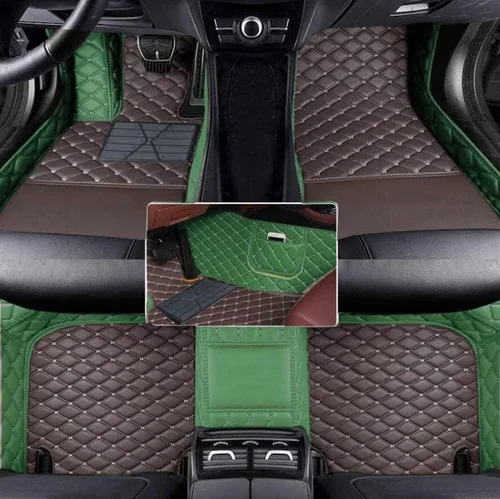 Vista 24 de Alfombrillas de cuero para auto personalizadas de ajuste completo - Mejora el interior de tu auto con forros específicos para vehículos - Perfectas