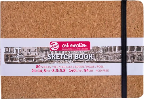 Vista 26 de Talens Art Creation Cuaderno de bocetos 80 hojas, 5.1 in x 8.3 in, negro