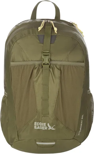 Vista 21 de Eddie Bauer Stowaway Mochila plegable Viajes Al aire libre Ligero Plegable Duradero Poliéster Ripstop 30L - Granate