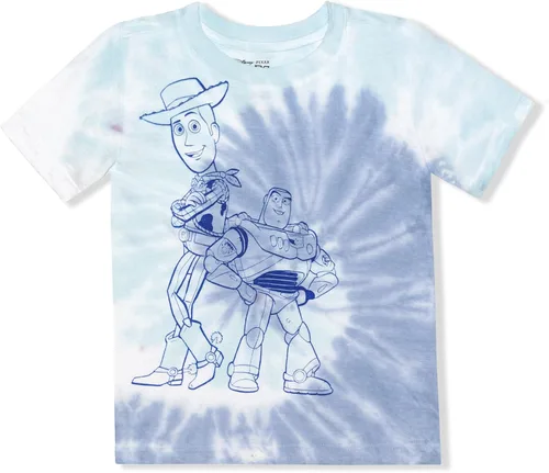Disney Toy Story Woody and Buzz Lightyear Boys T-Shirt for Toddler and Big Kids